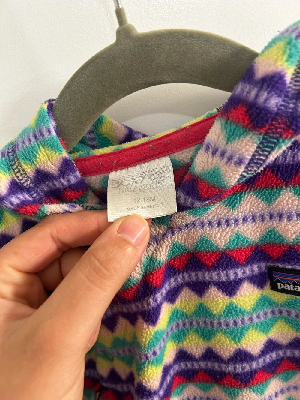 Patagonia Infant Micro D Bunting Sz 12-18m